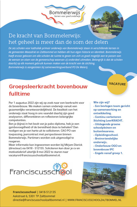 vacature