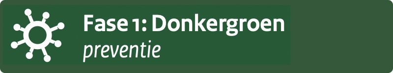 fase 1 donkergroen